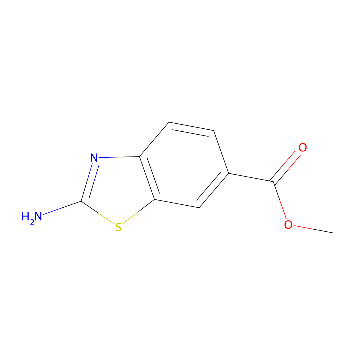 2-Aminobenzothiazole deriv., 2 molecular structure, CAS 66947-92-0