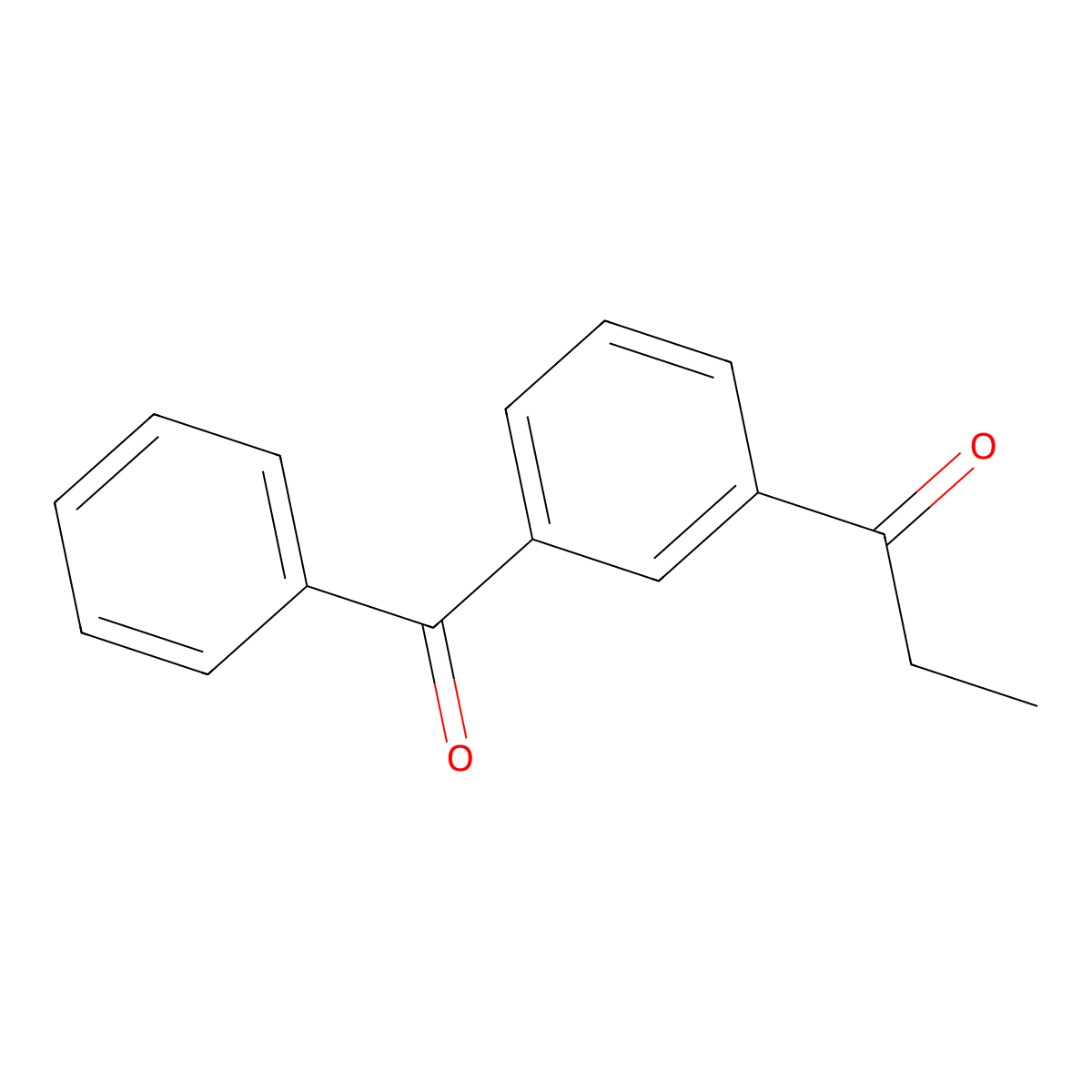 1-(3-Benzoylphenyl)propan-1-one molecular structure, CAS 66952-39-4