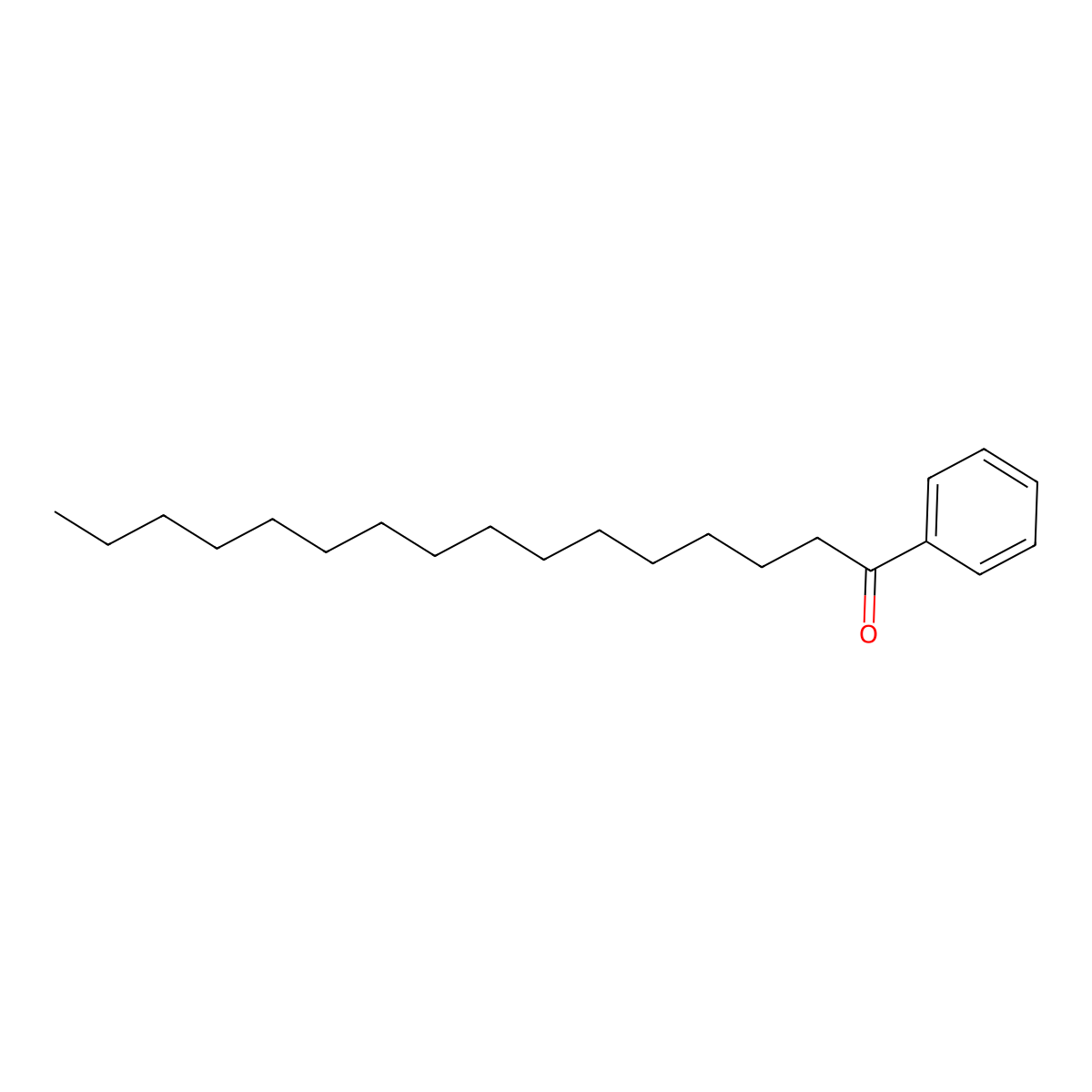 1-Hexadecanone, 1-phenyl- molecular structure, CAS 6697-12-7