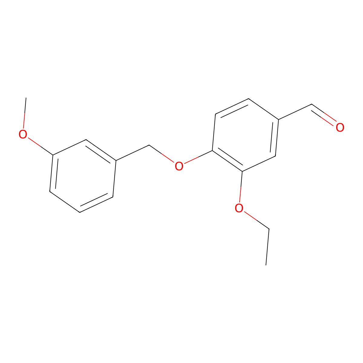 3-Ethoxy-4-[(3-methoxybenzyl)oxy]benzaldehyde molecular structure, CAS 669705-01-5