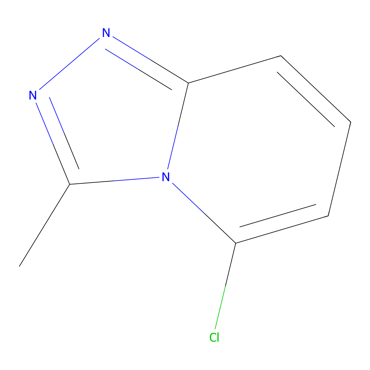 5-Chloro-3-methyl-[1,2,4]triazolo[4,3-a]pyridine molecular structure, CAS 66999-59-5