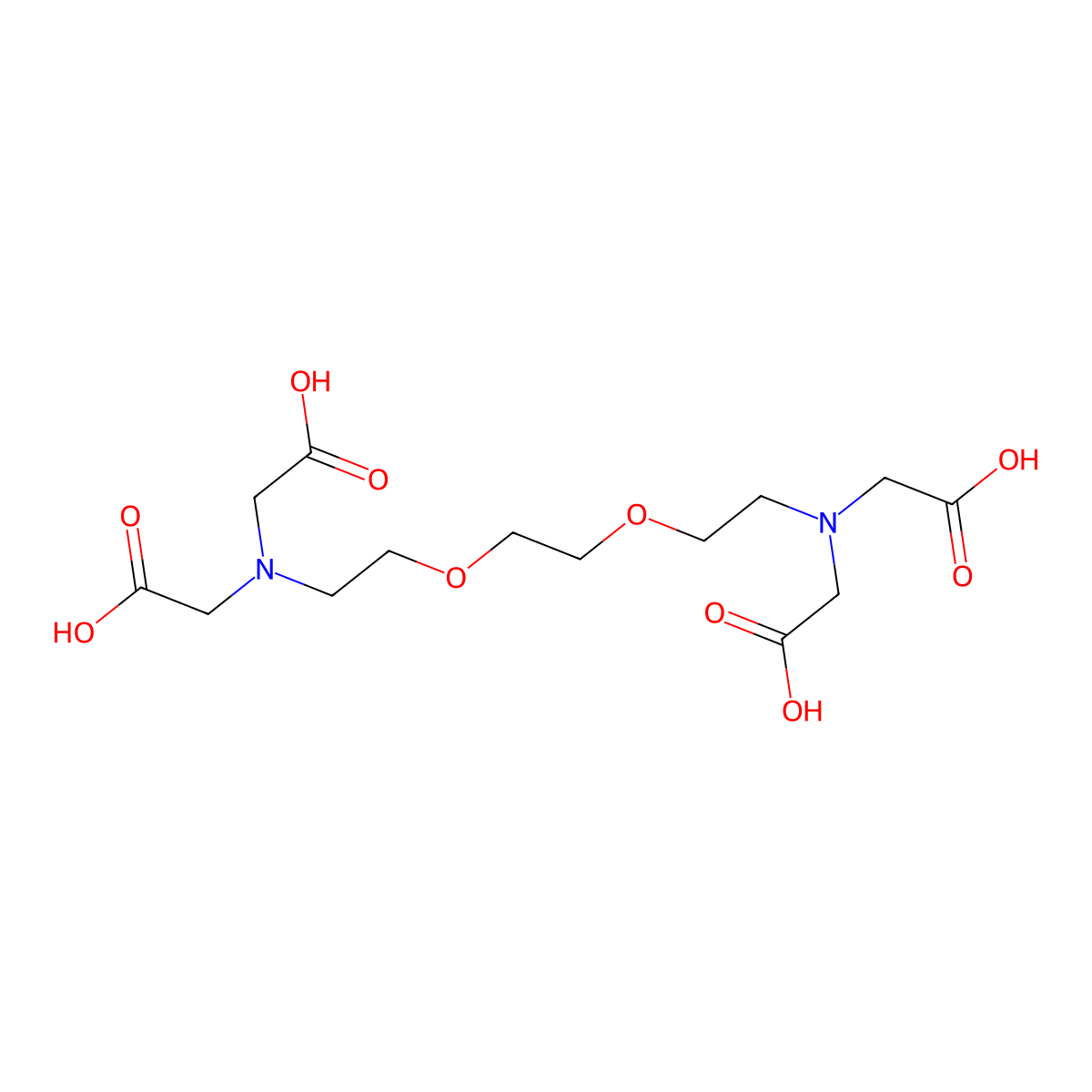 Egta molecular structure, CAS 67-42-5