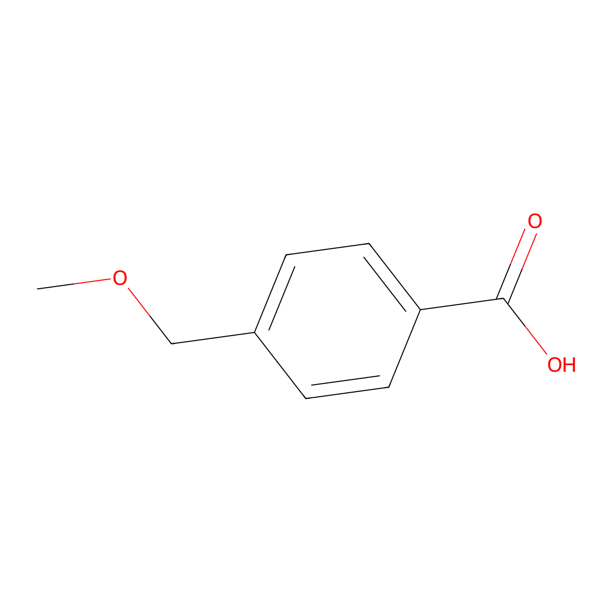 4-(Methoxymethyl)benzoic acid molecular structure, CAS 67003-50-3