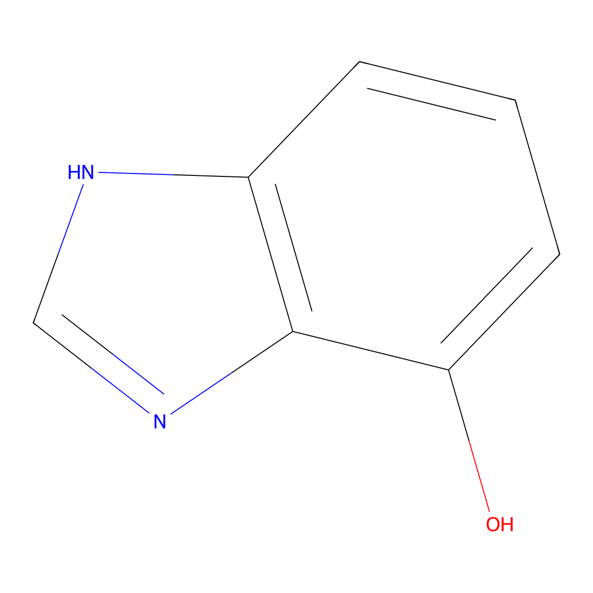 1H-1,3-benzodiazol-4-ol molecular structure, CAS 67021-83-4