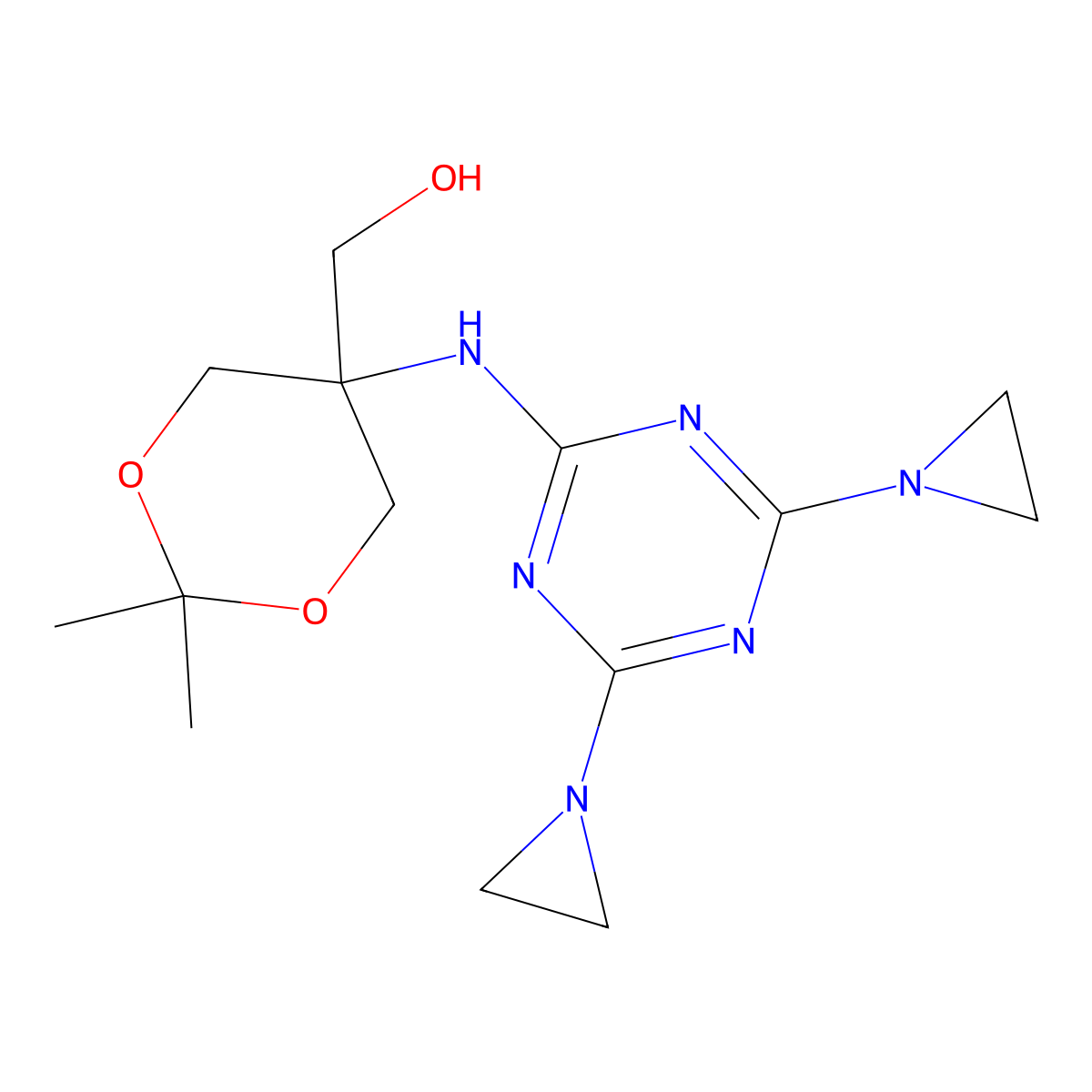 Dioxadet molecular structure, CAS 67026-12-4