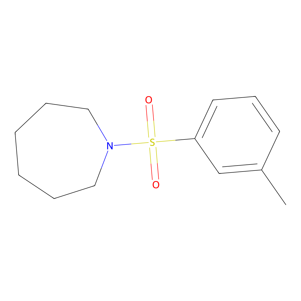 1-(m-Tolylsulfonyl)azepane molecular structure, CAS 670272-03-4