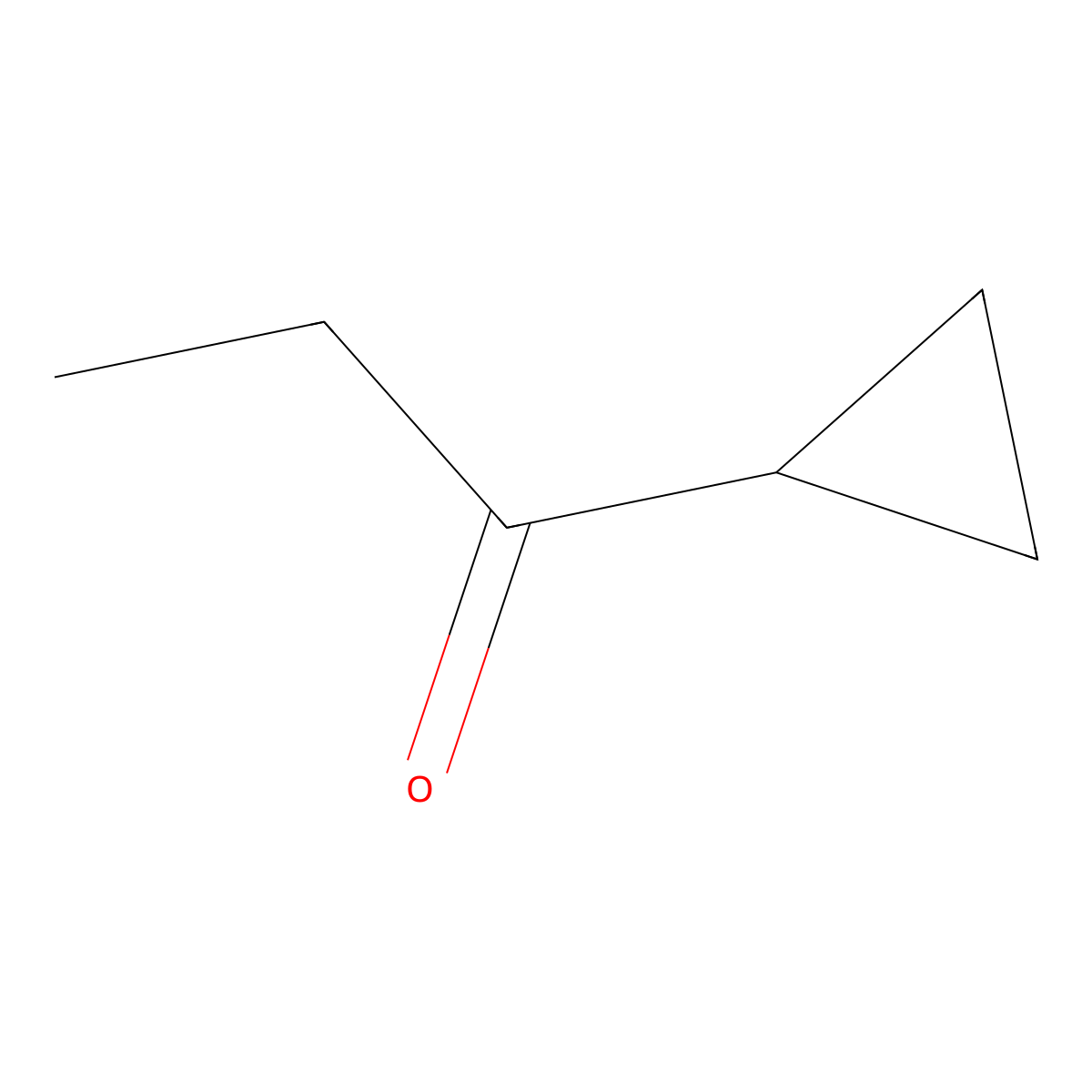1-Cyclopropylpropan-1-one molecular structure, CAS 6704-19-4
