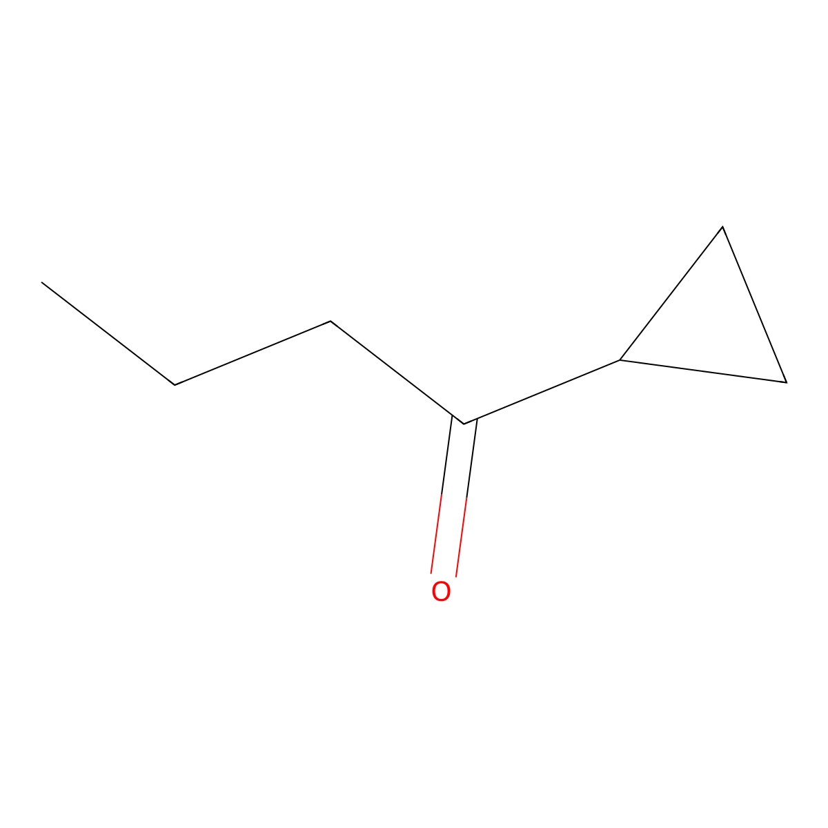 1-Cyclopropylbutan-1-one molecular structure, CAS 6705-46-0