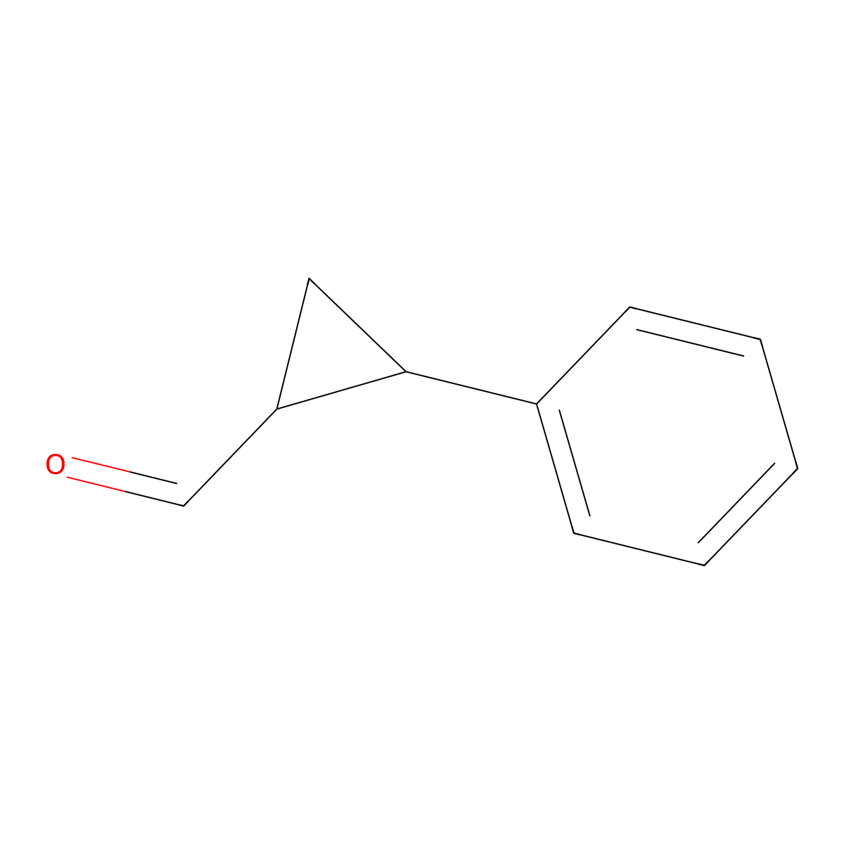 2-Phenylcyclopropane-1-carbaldehyde molecular structure, CAS 67074-44-6