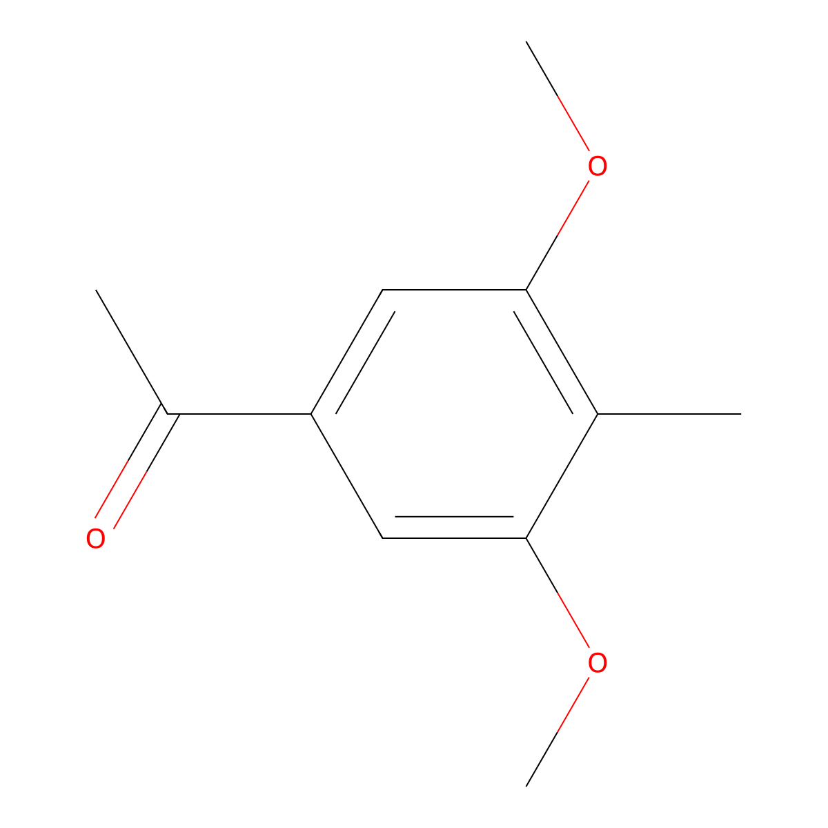 1-(3,5-Dimethoxy-4-methylphenyl)ethan-1-one molecular structure, CAS 67097-00-1