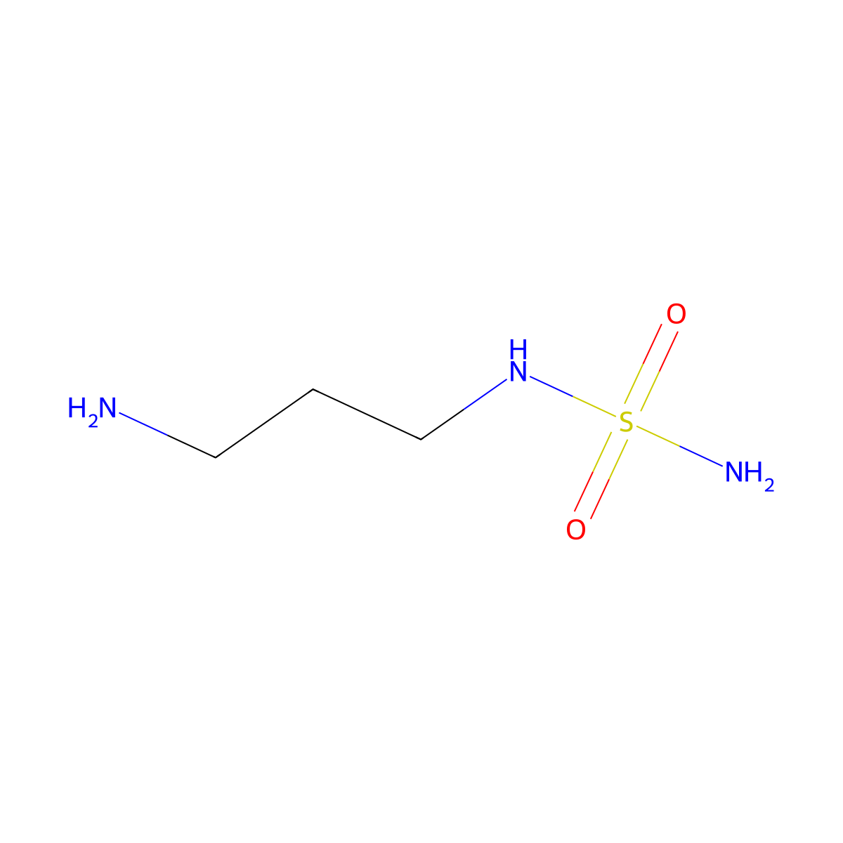 [(3-Aminopropyl)sulfamoyl]amine molecular structure, CAS 67104-90-9