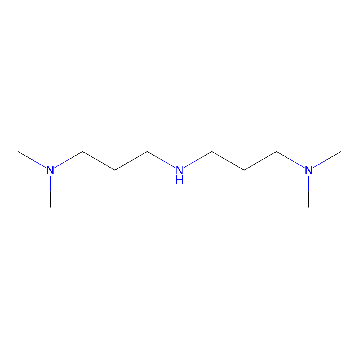 N'-(3-(Dimethylamino)propyl)-N,N-dimethyl-1,3-propanediamine molecular structure, CAS 6711-48-4