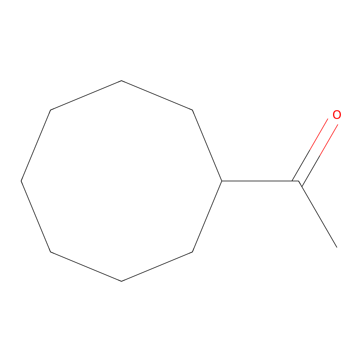 1-Cyclooctylethanone molecular structure, CAS 6713-50-4