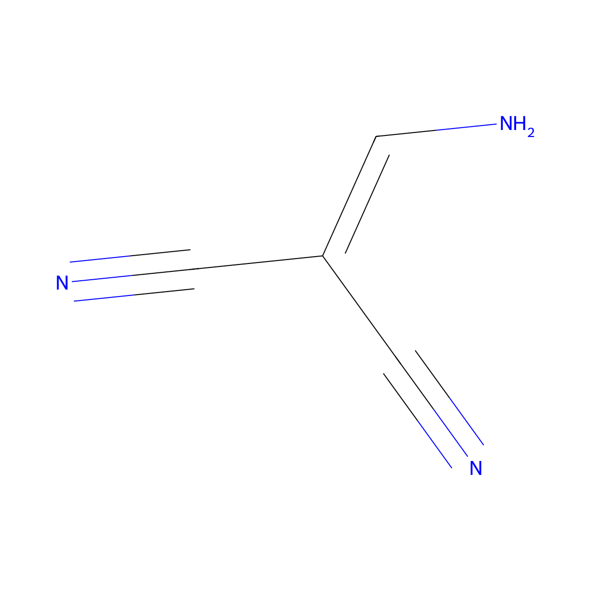 (Aminomethylene)malononitrile molecular structure, CAS 672-25-3