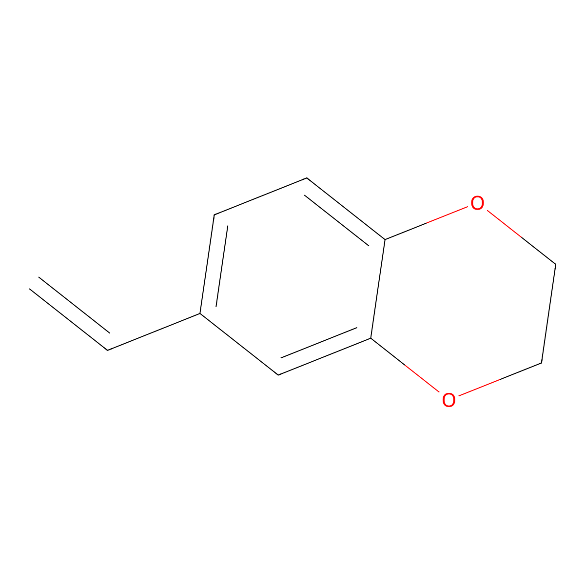 6-Vinyl-2,3-dihydrobenzo[b][1,4]dioxine molecular structure, CAS 67200-27-5