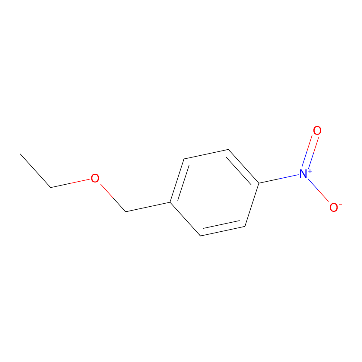 1-(Ethoxymethyl)-4-nitrobenzene molecular structure, CAS 67216-72-2