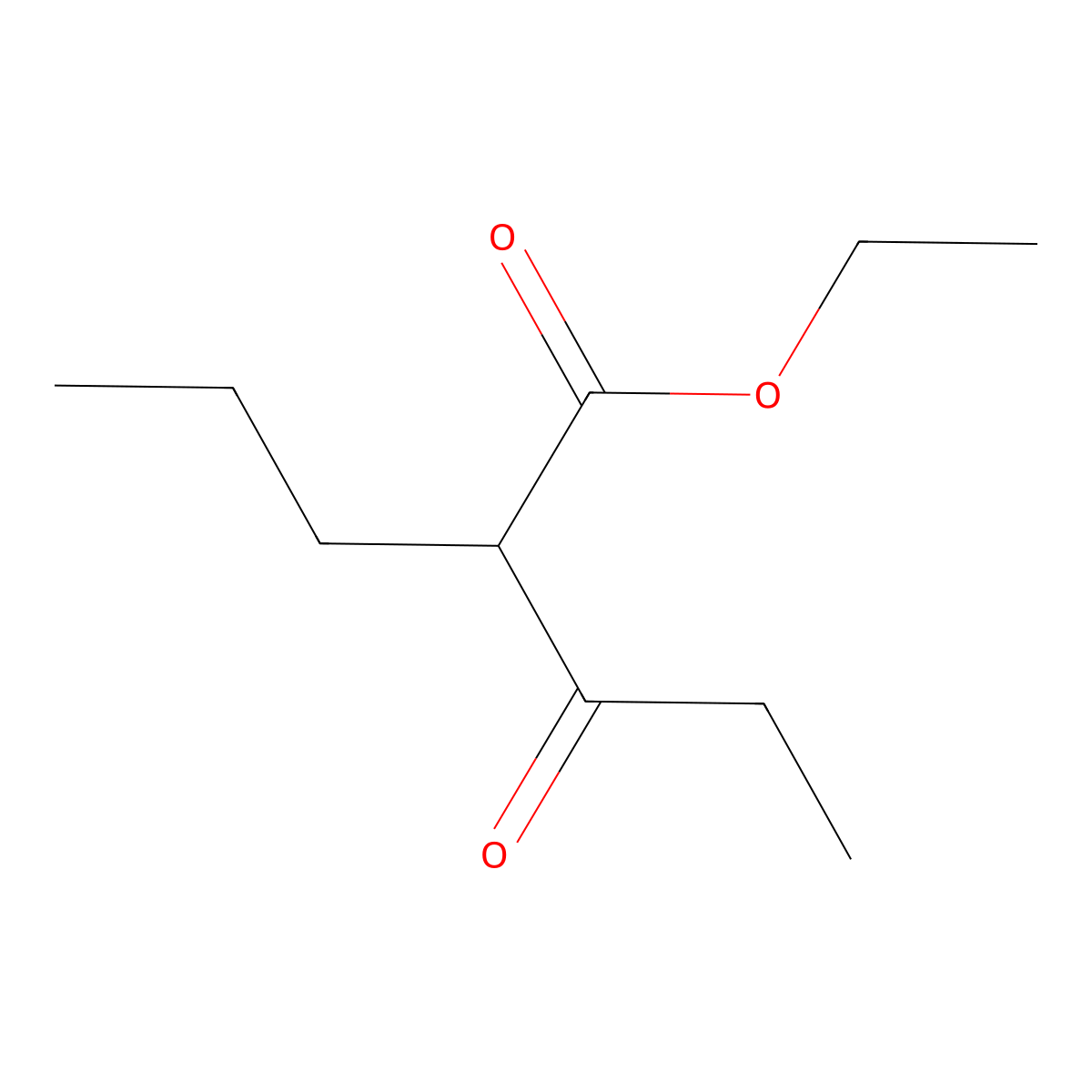 3-Ketovalproic acid ethyl ester molecular structure, CAS 67244-24-0
