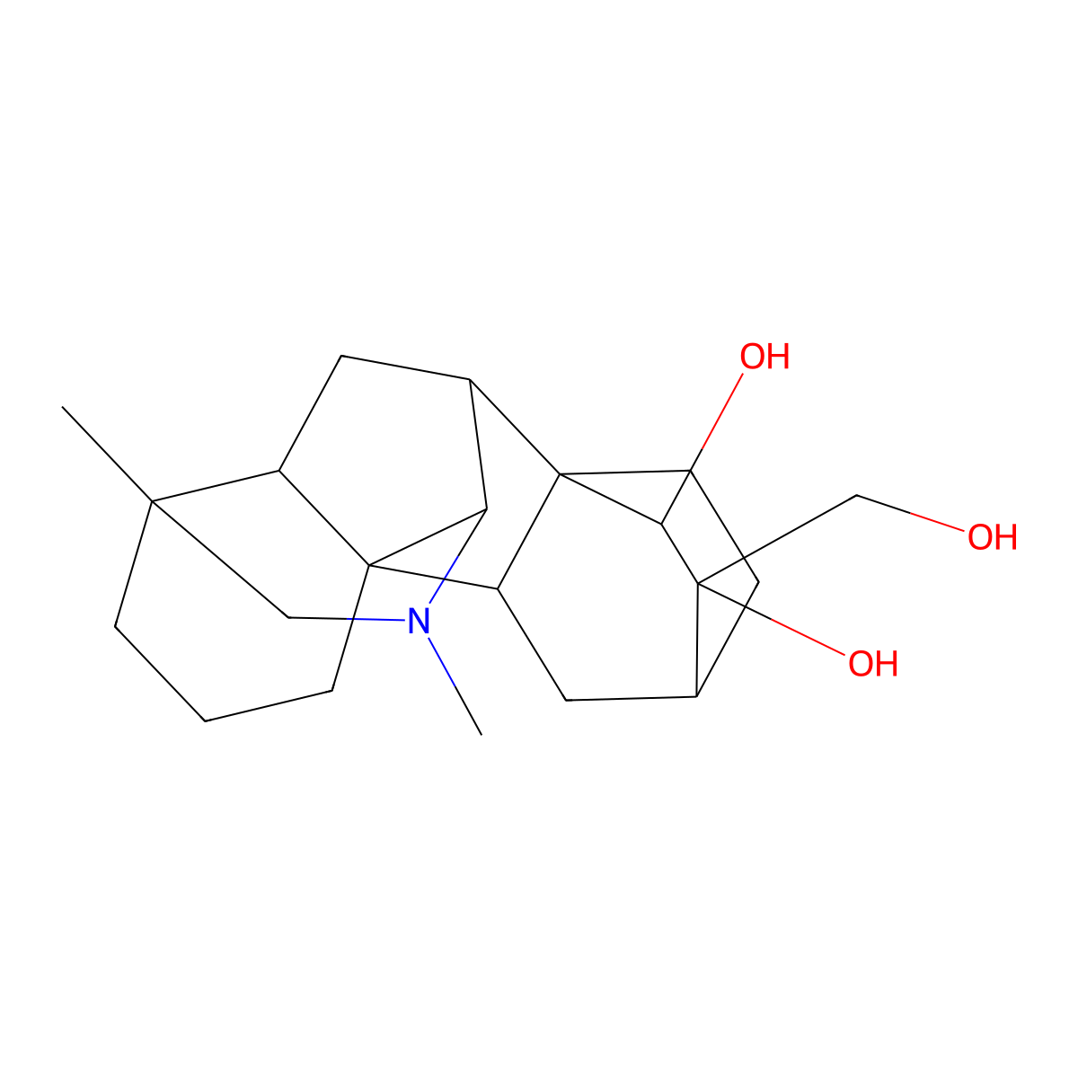 Dictysine molecular structure, CAS 67256-05-7