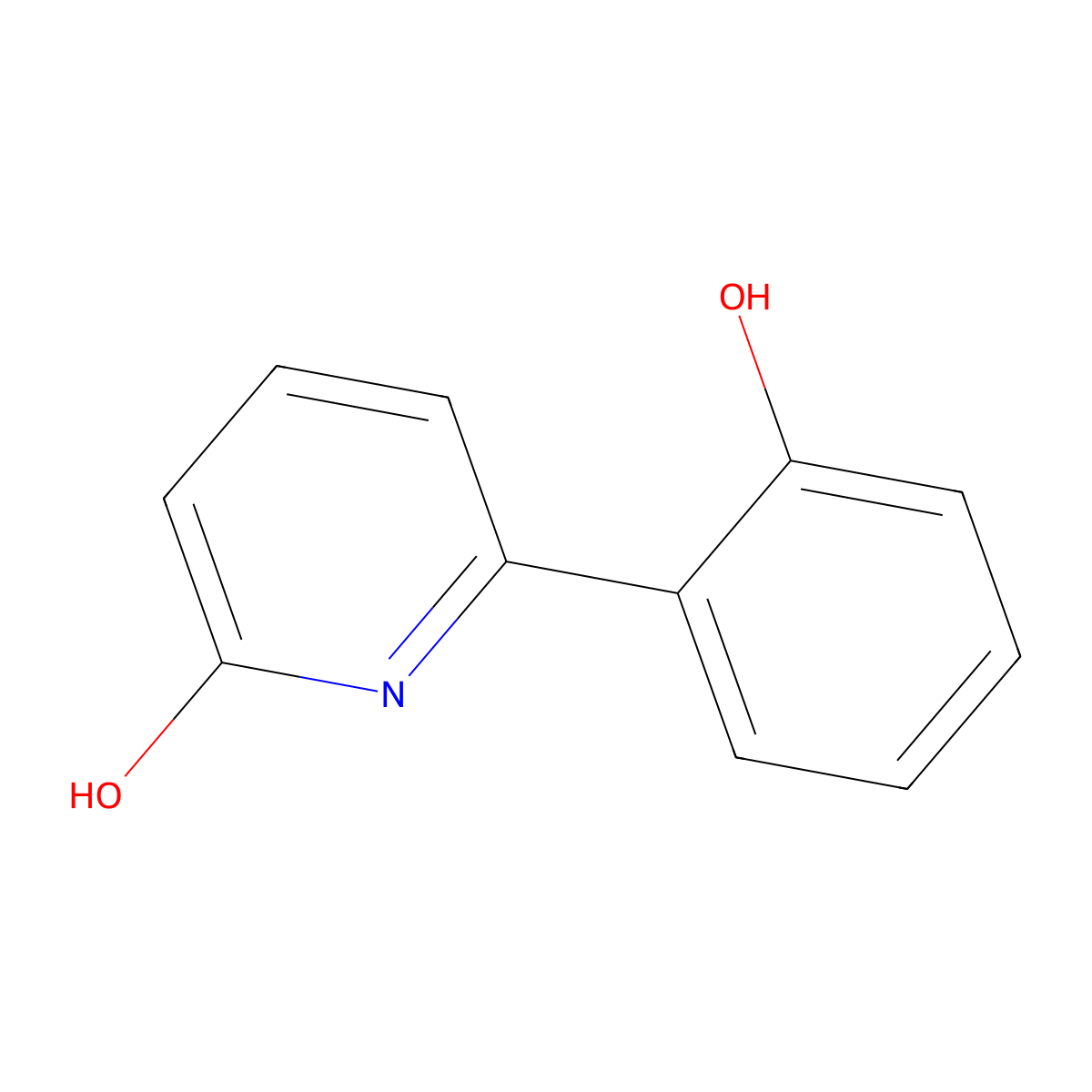6-(2-Hydroxyphenyl)pyridin-2(1H)-one molecular structure, CAS 67274-81-1