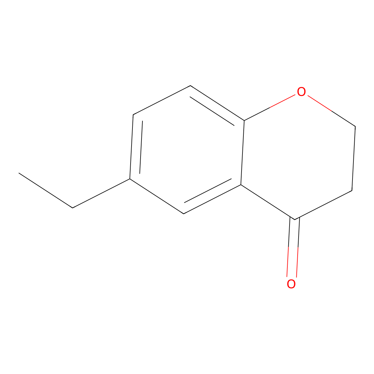 6-Ethylchroman-4-one molecular structure, CAS 672904-14-2