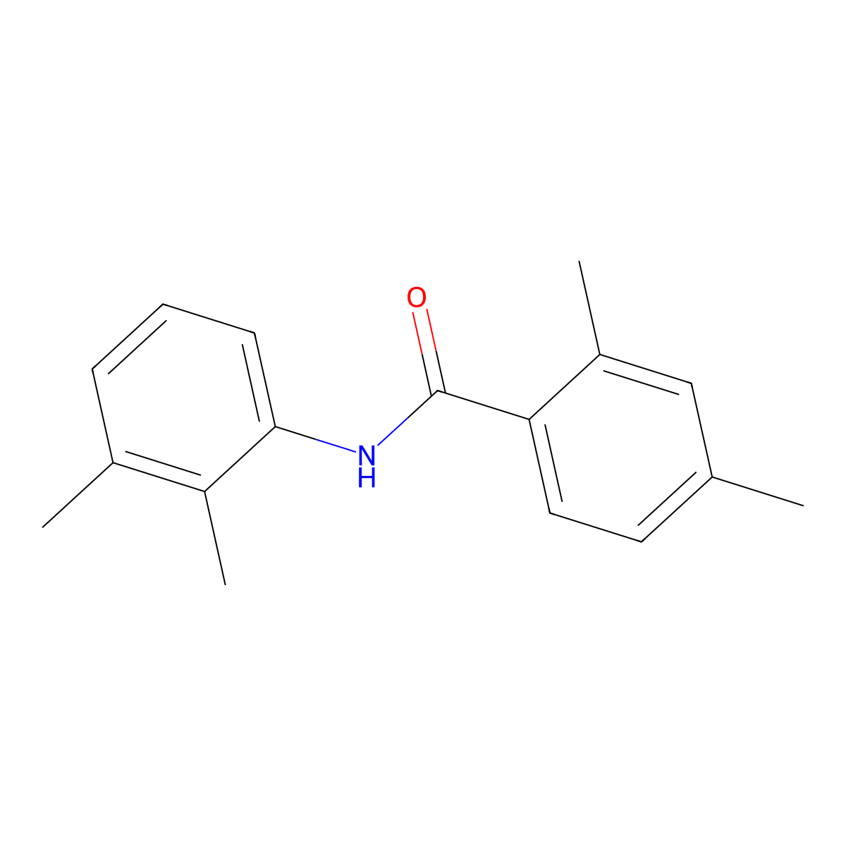 N-(2,3-dimethylphenyl)-2,4-dimethylbenzamide molecular structure, CAS 673492-84-7