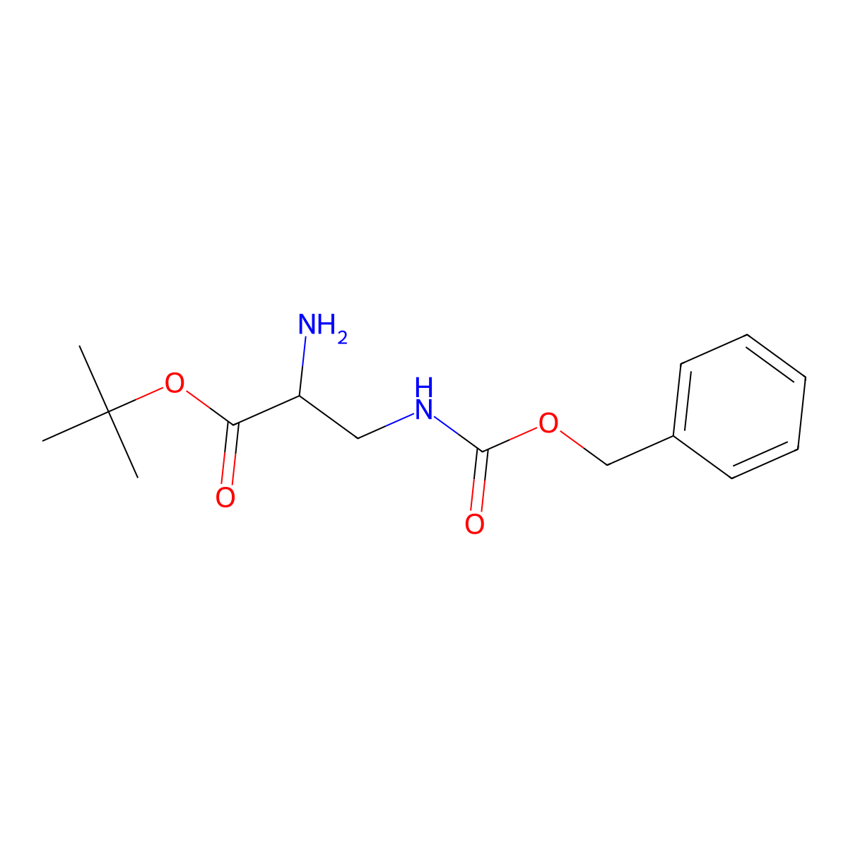 3-(Cbz-amino)-DL-alanine tert-butyl ester molecular structure, CAS 67354-29-4
