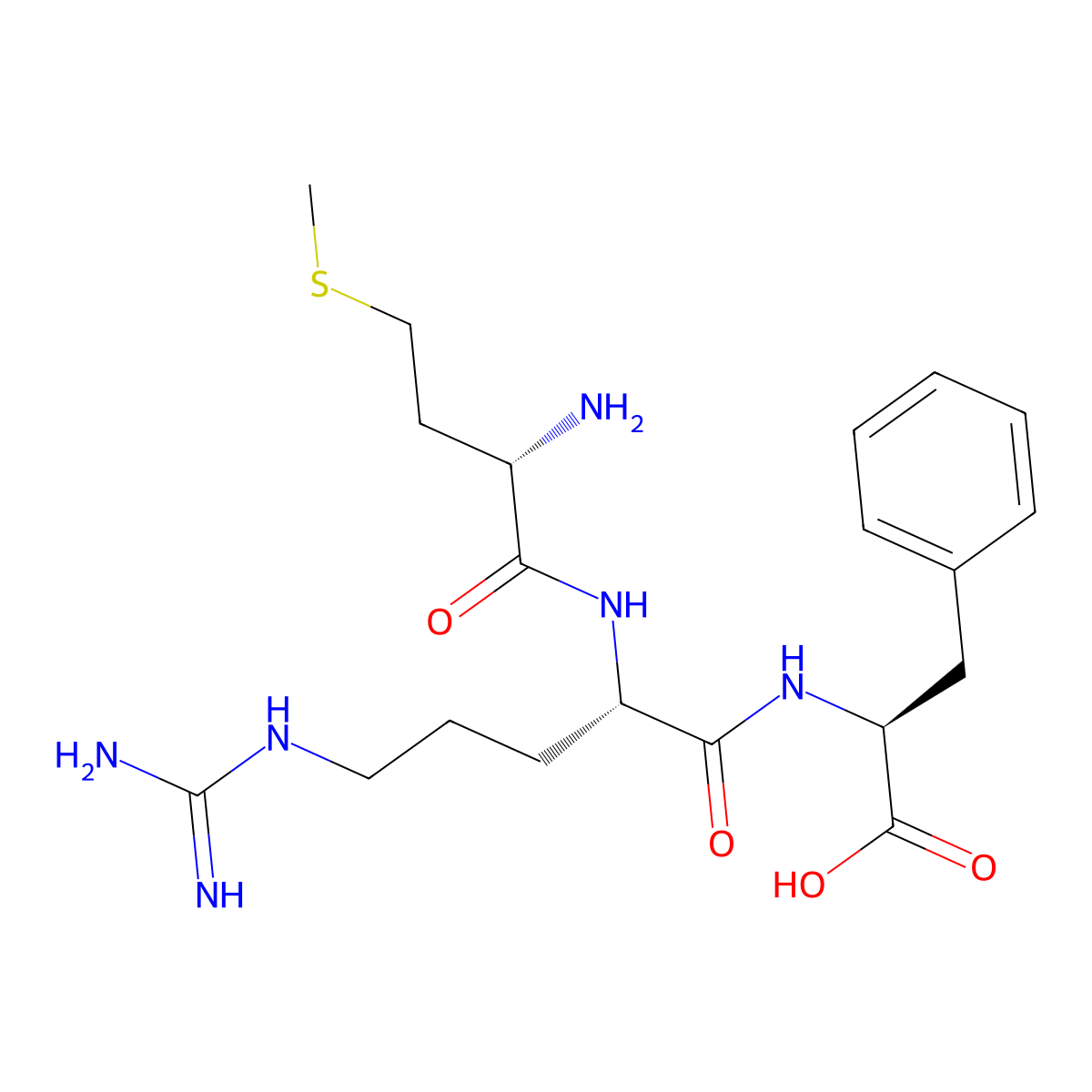 H-Met-Arg-Phe-OH molecular structure, CAS 67368-25-6