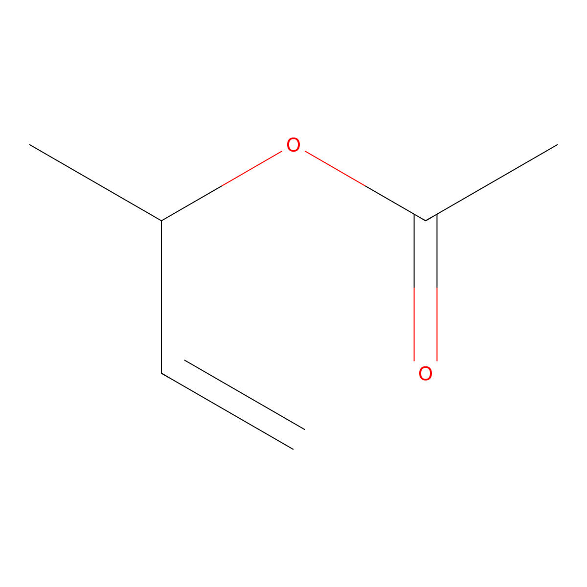1-Methylallyl acetate molecular structure, CAS 6737-11-7