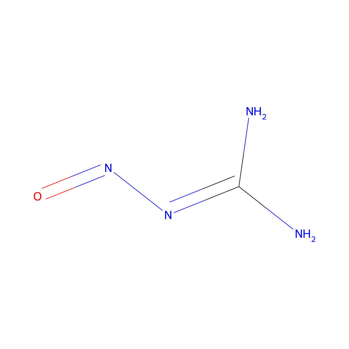 Nitrosoguanidine molecular structure, CAS 674-81-7