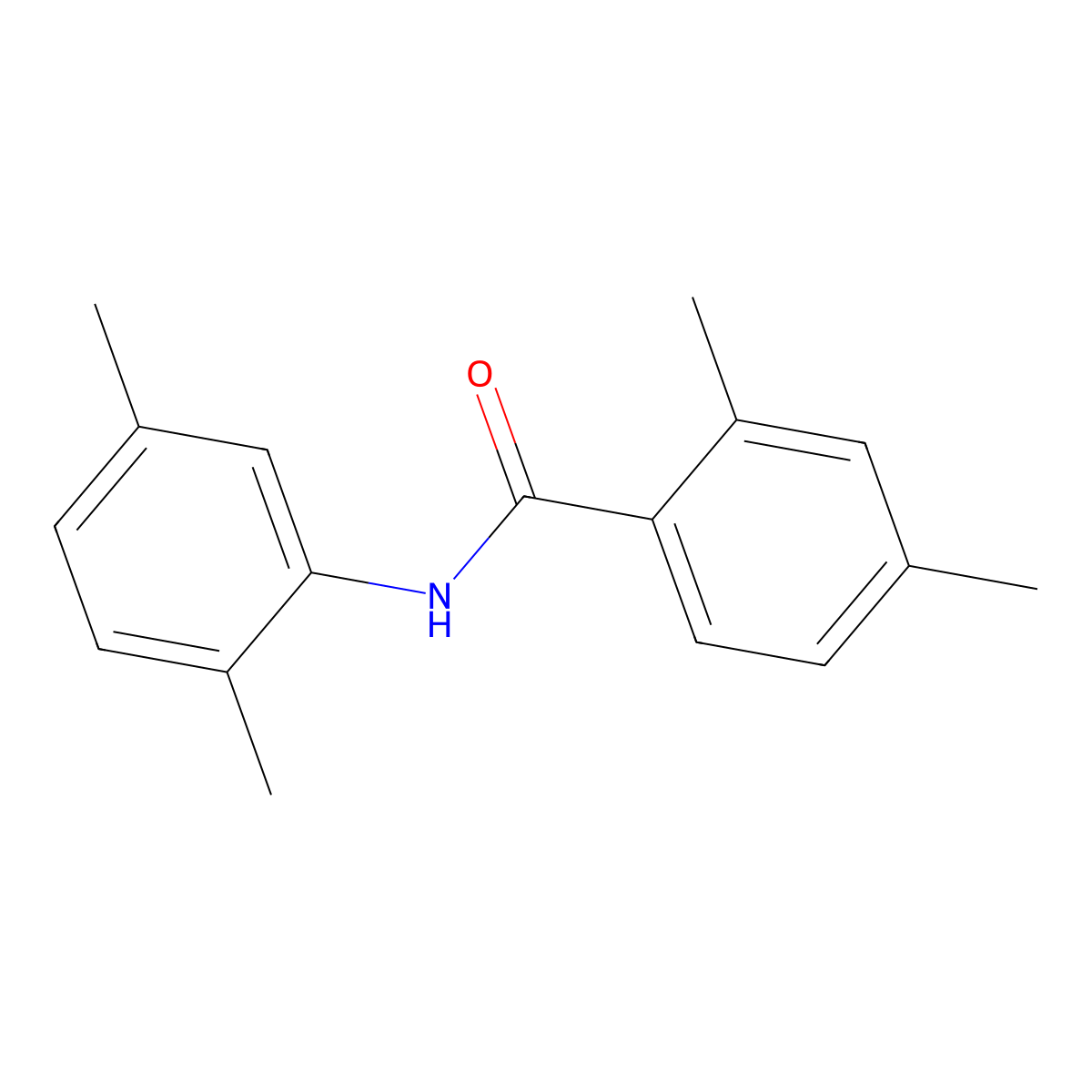 N-(2,5-dimethylphenyl)-2,4-dimethylbenzamide molecular structure, CAS 674351-68-9