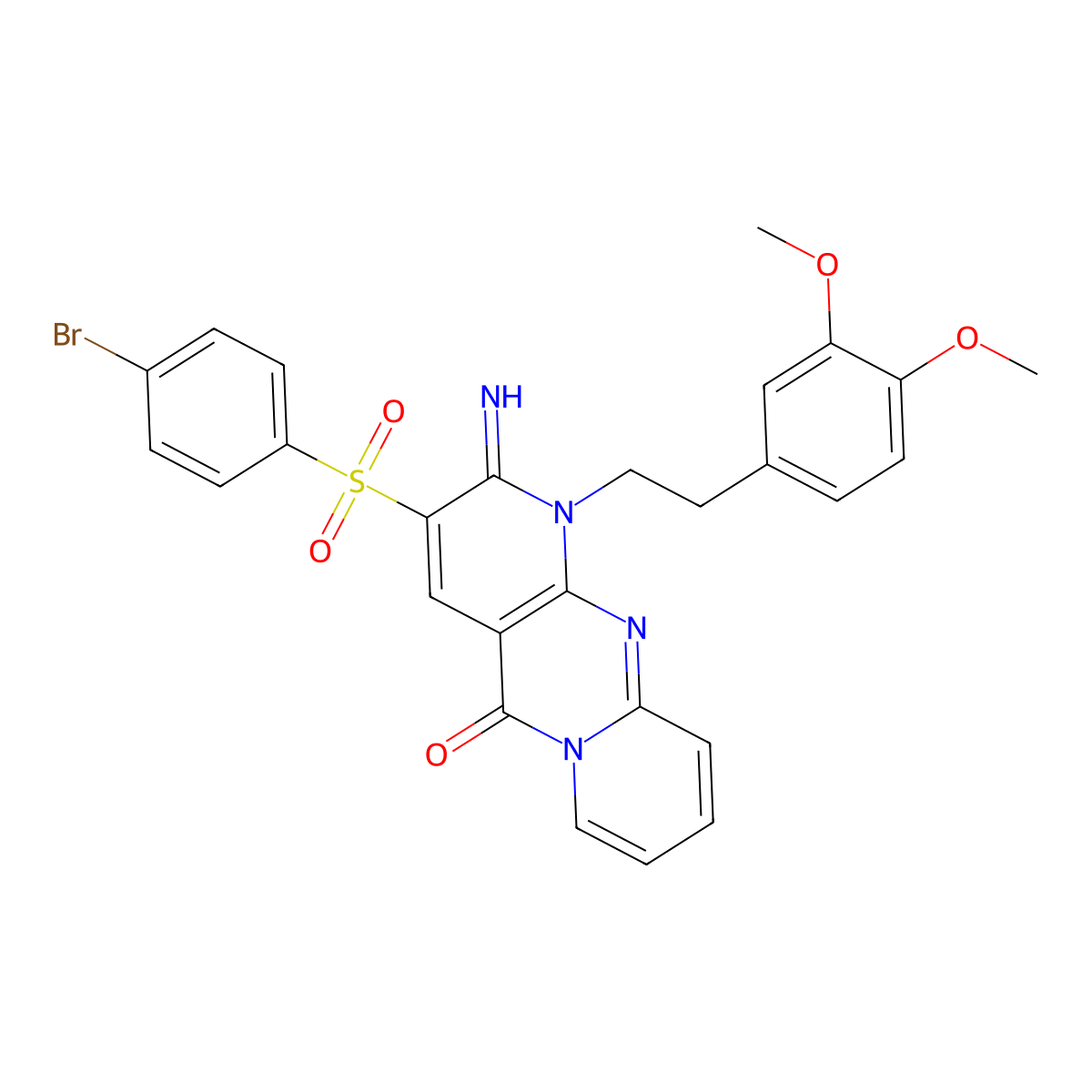 C27H23BrN4O5S molecular structure, CAS 674356-13-9