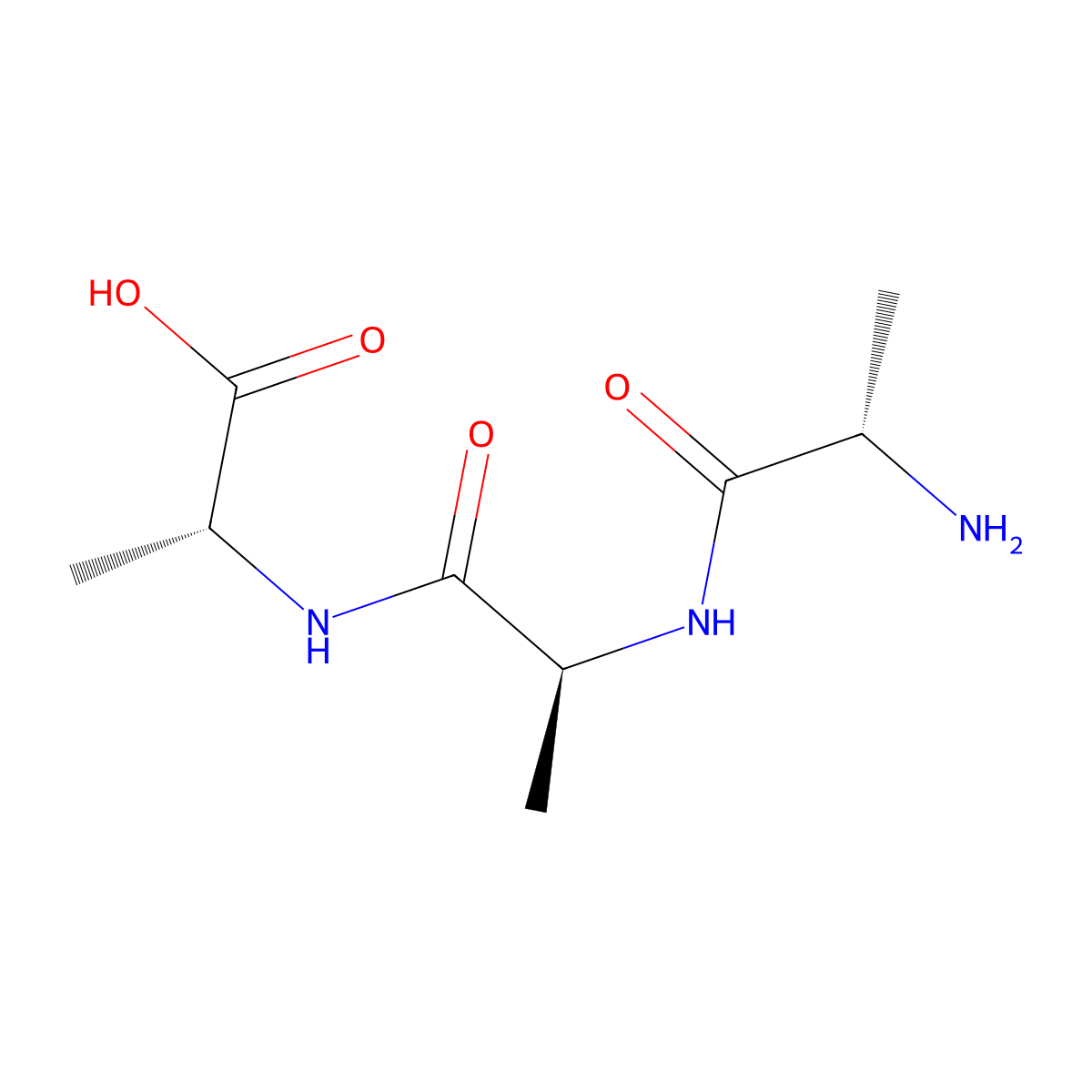 H-Ala-Ala-D-Ala-OH molecular structure, CAS 6745-19-3