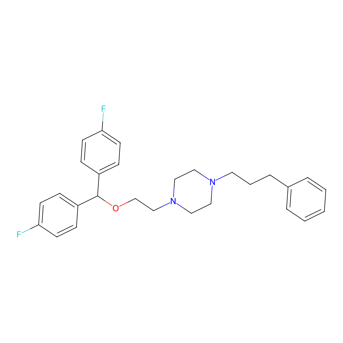 Vanoxerine molecular structure, CAS 67469-69-6