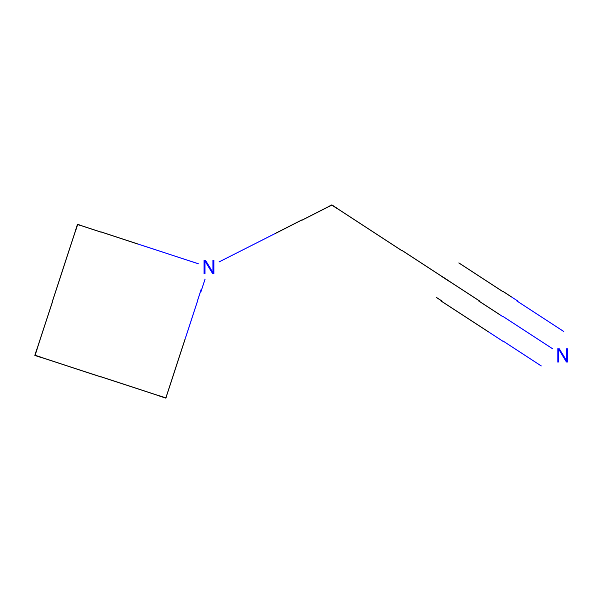 2-(Azetidin-1-yl)acetonitrile molecular structure, CAS 67523-81-3