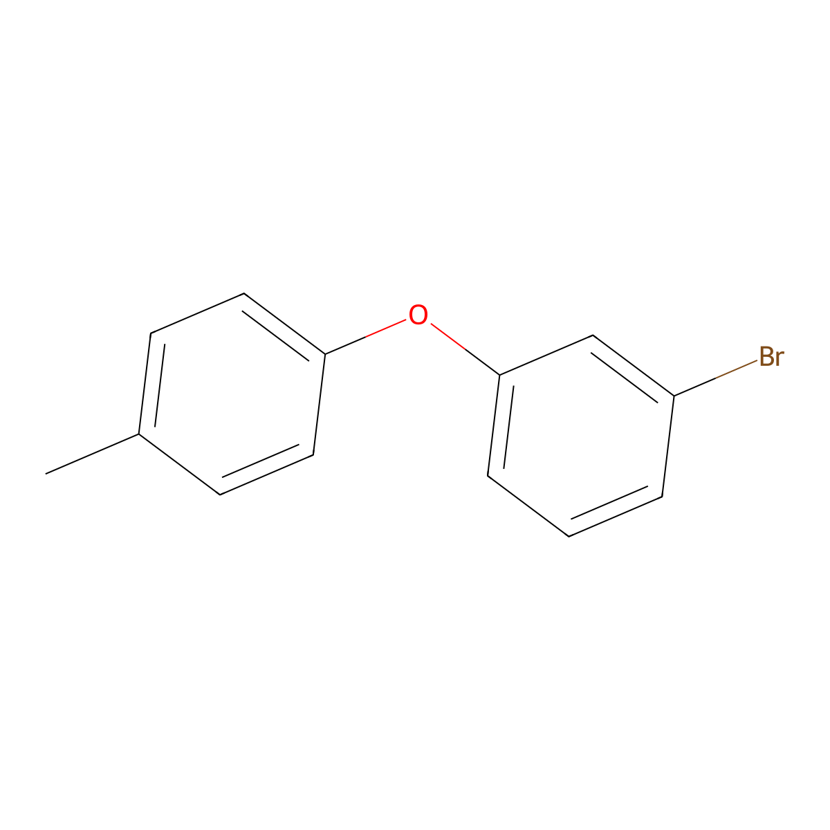 1-Bromo-3-(4-methylphenoxy)benzene molecular structure, CAS 67532-39-2