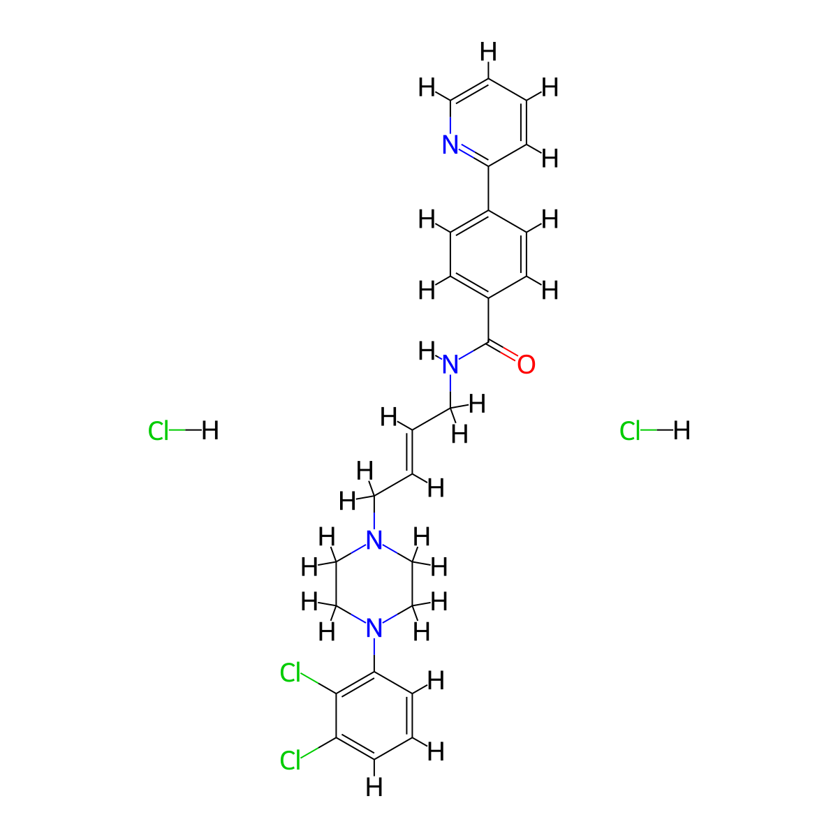 PG-01037 Dihydrochloride molecular structure, CAS 675599-62-9