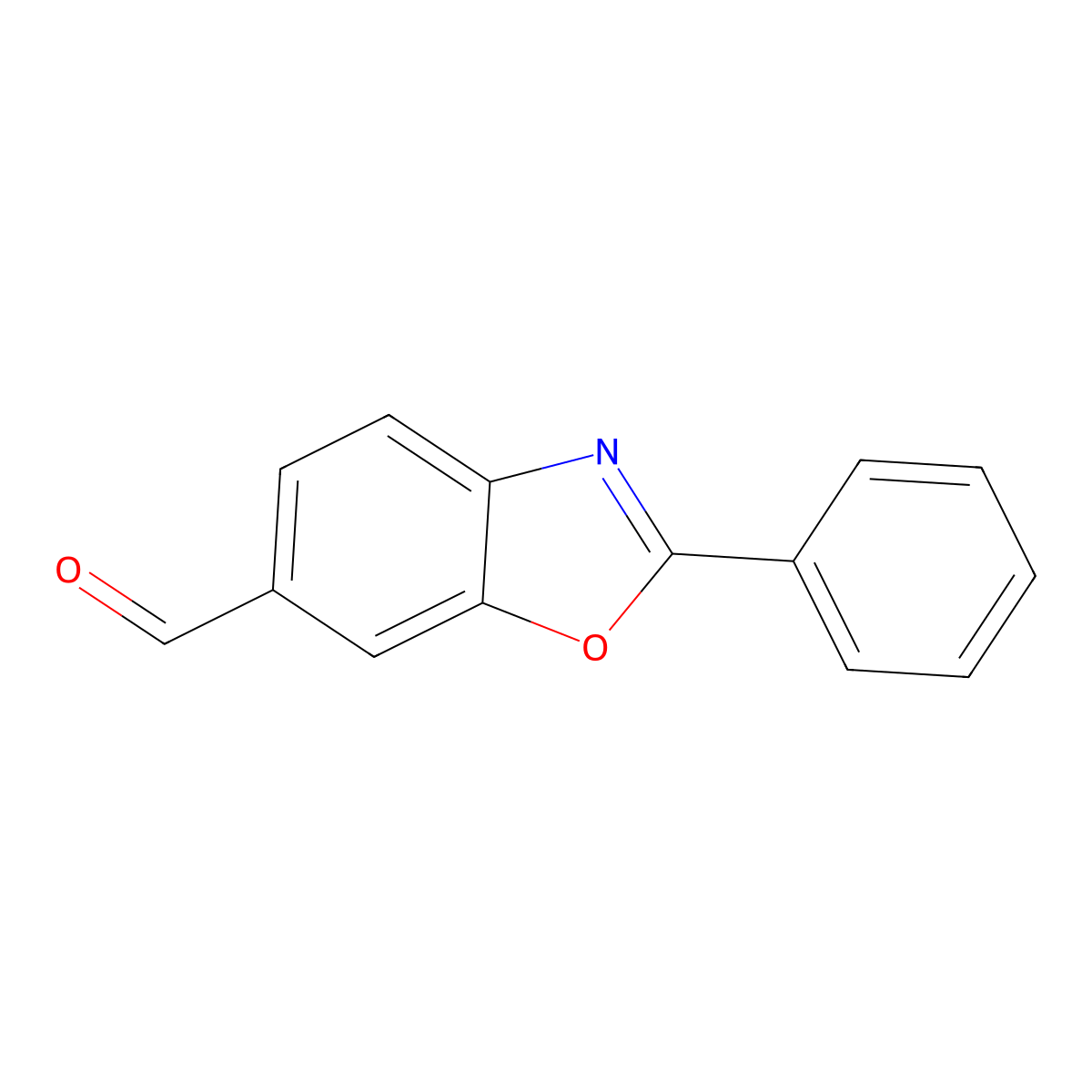 2-Phenylbenzo[d]oxazole-6-carbaldehyde molecular structure, CAS 67563-00-2