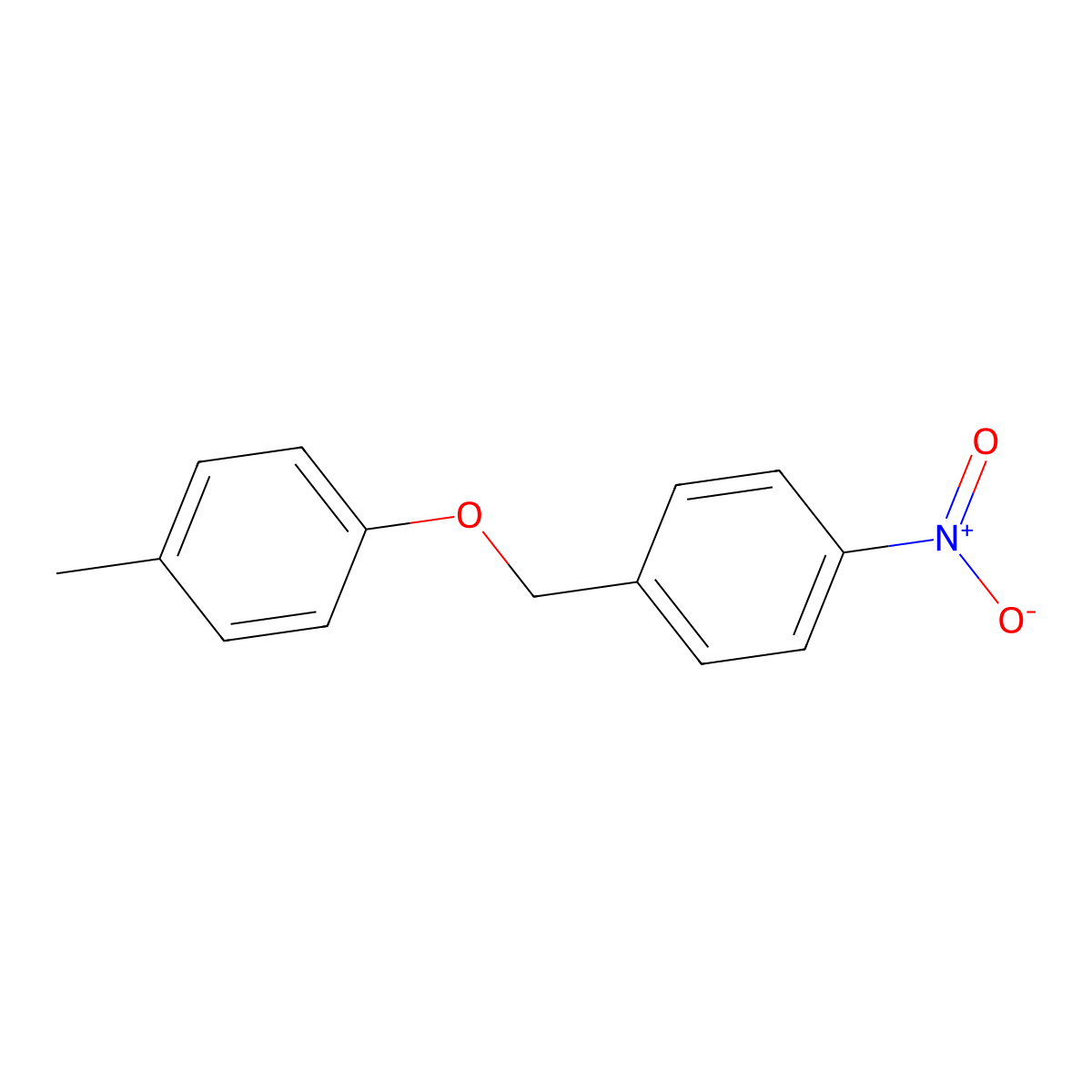 1-Methyl-4-[(4-nitrophenyl)methoxy]benzene molecular structure, CAS 67565-47-3