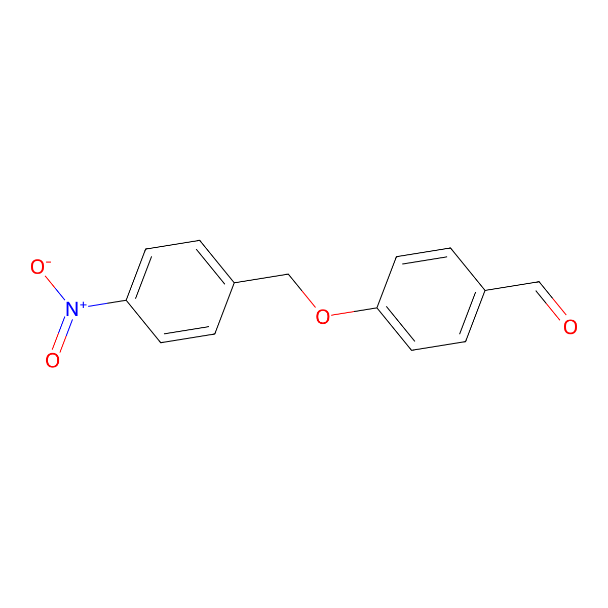 4-(4-Nitrobenzyloxy)benzaldehyde molecular structure, CAS 67565-48-4