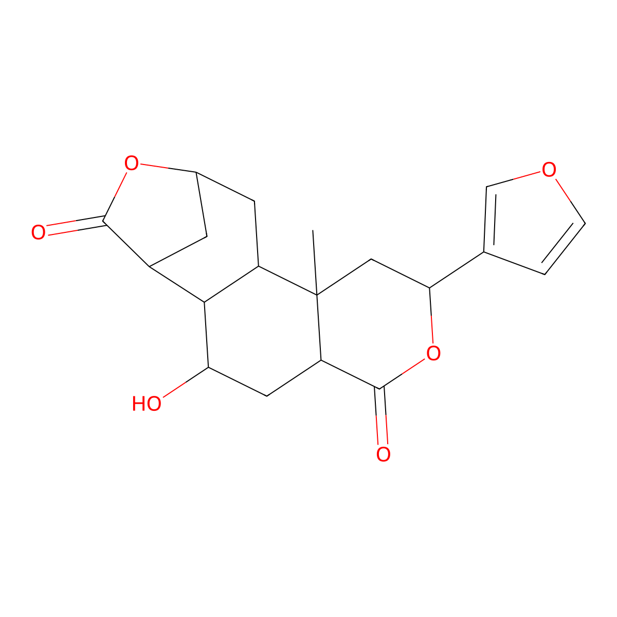 Diosbulbin E molecular structure, CAS 67567-14-0