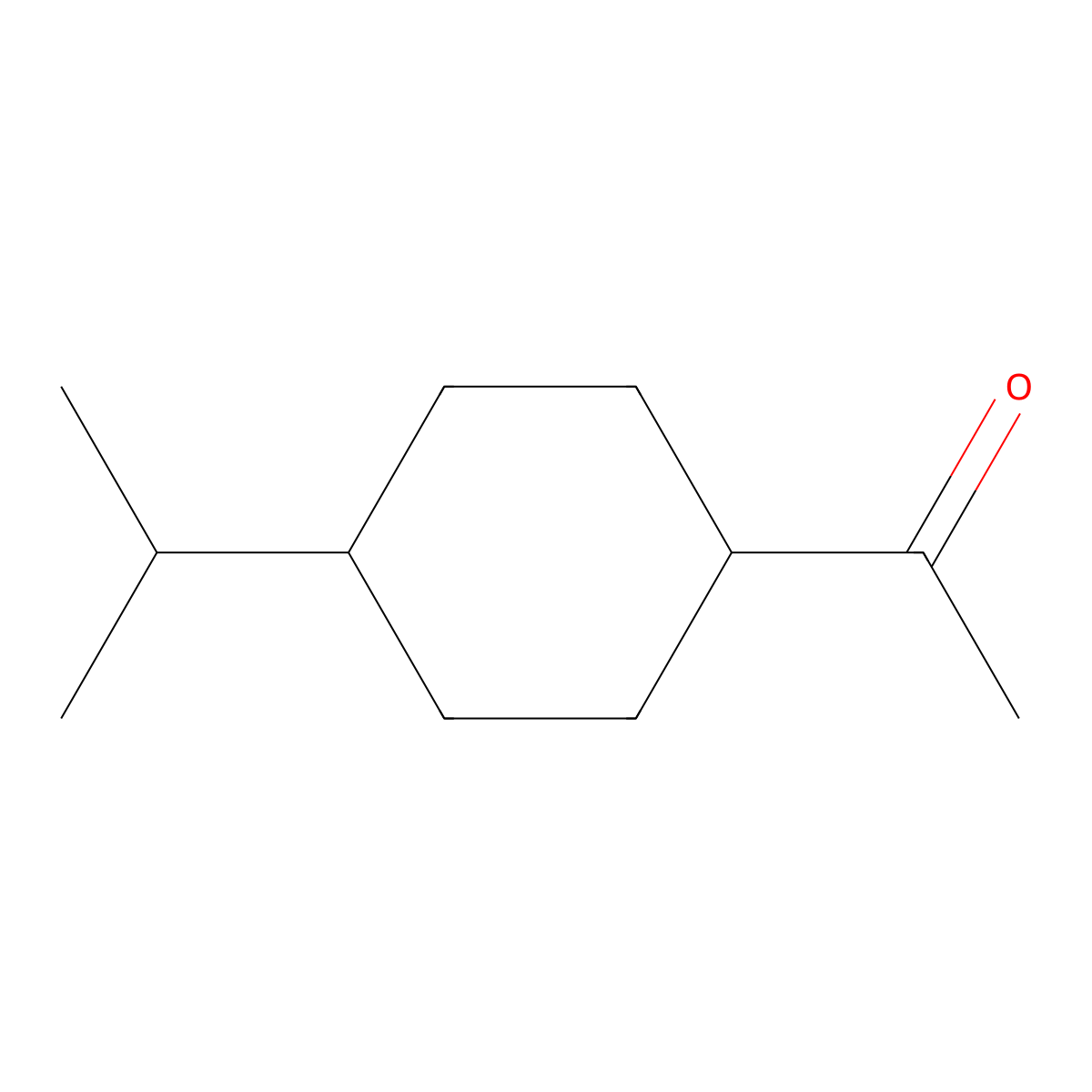 1-[4-(Propan-2-yl)cyclohexyl]ethan-1-one molecular structure, CAS 67580-45-4