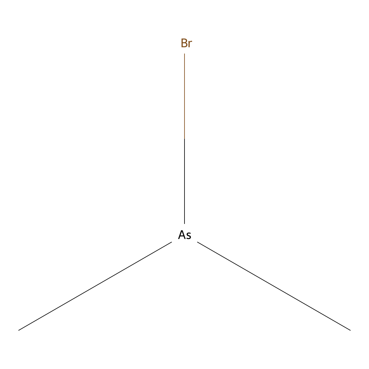 Dimethylarsine bromide molecular structure, CAS 676-71-1