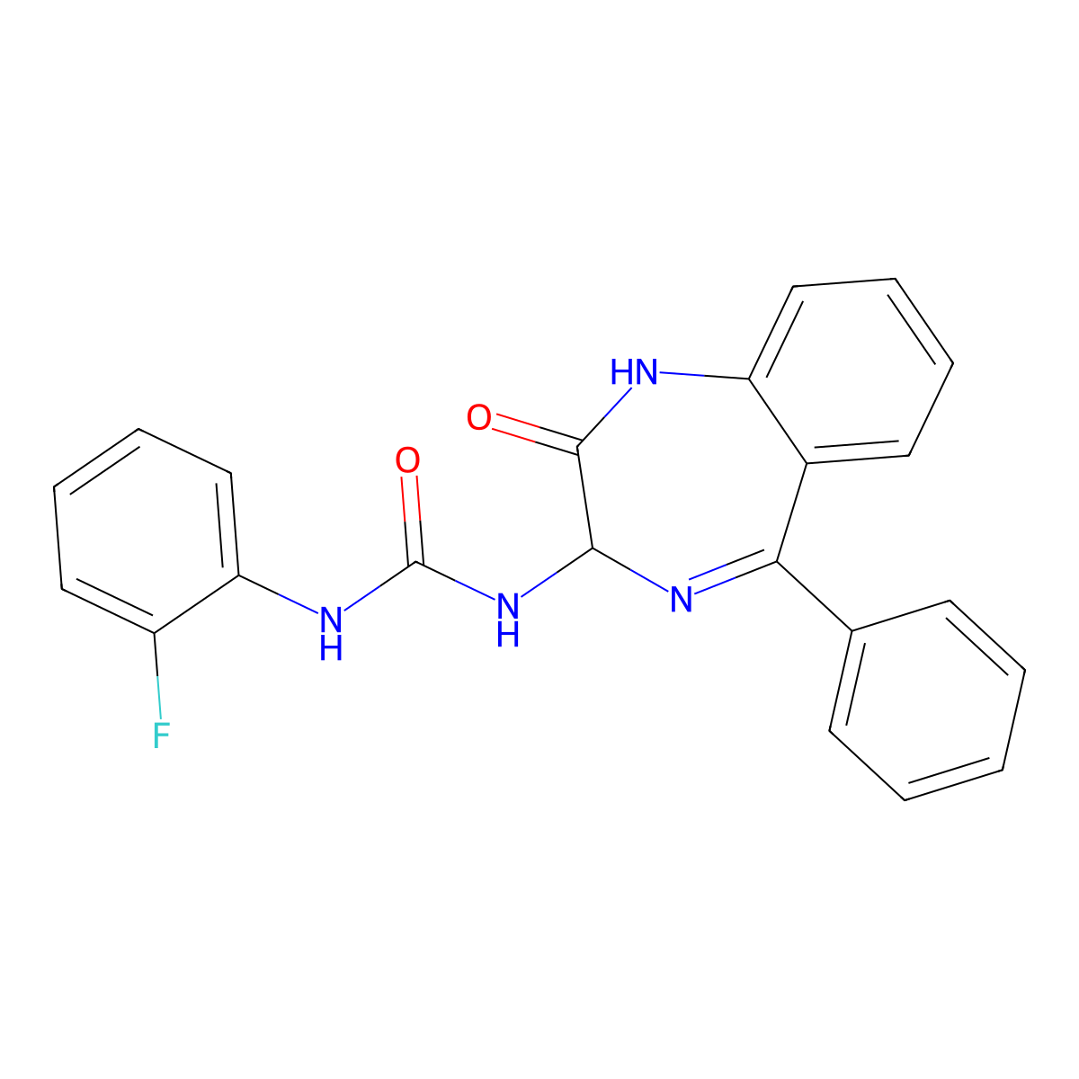 RSV604 racemate molecular structure, CAS 676128-62-4