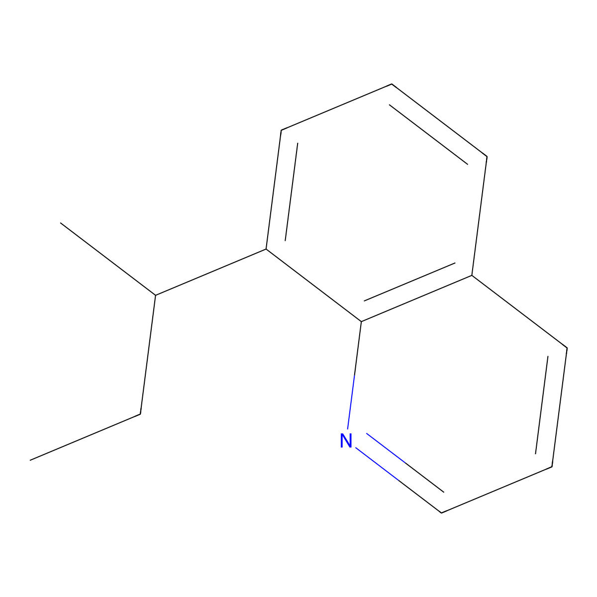 8-(sec-Butyl)quinoline molecular structure, CAS 67634-06-4