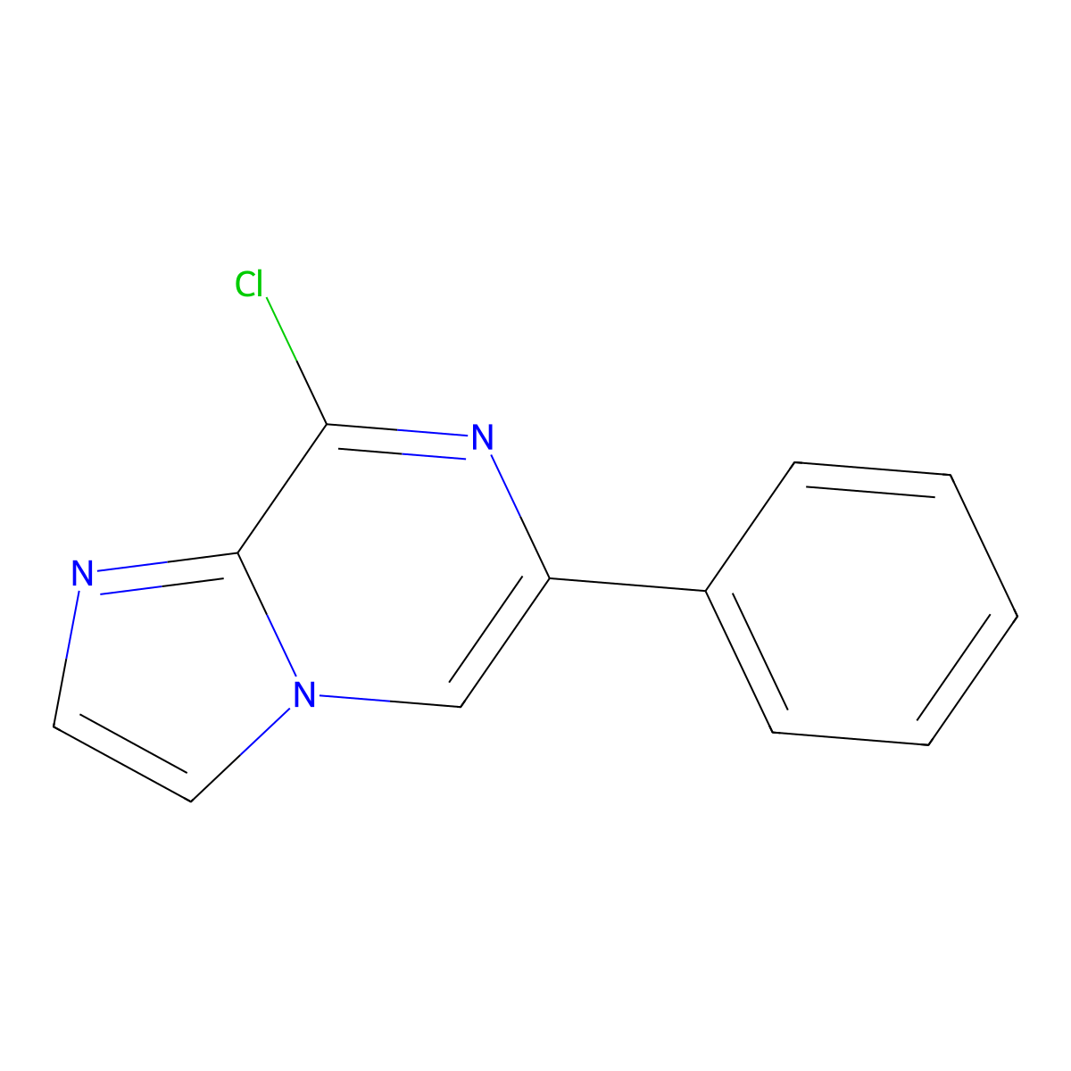8-Chloro-6-phenylimidazo[1,2-a]pyrazine molecular structure, CAS 676361-05-0