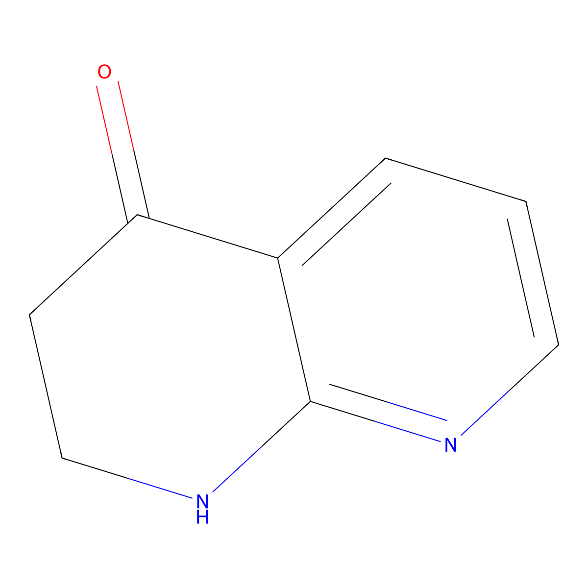 1,2,3,4-Tetrahydro-1,8-naphthyridin-4-one molecular structure, CAS 676515-33-6