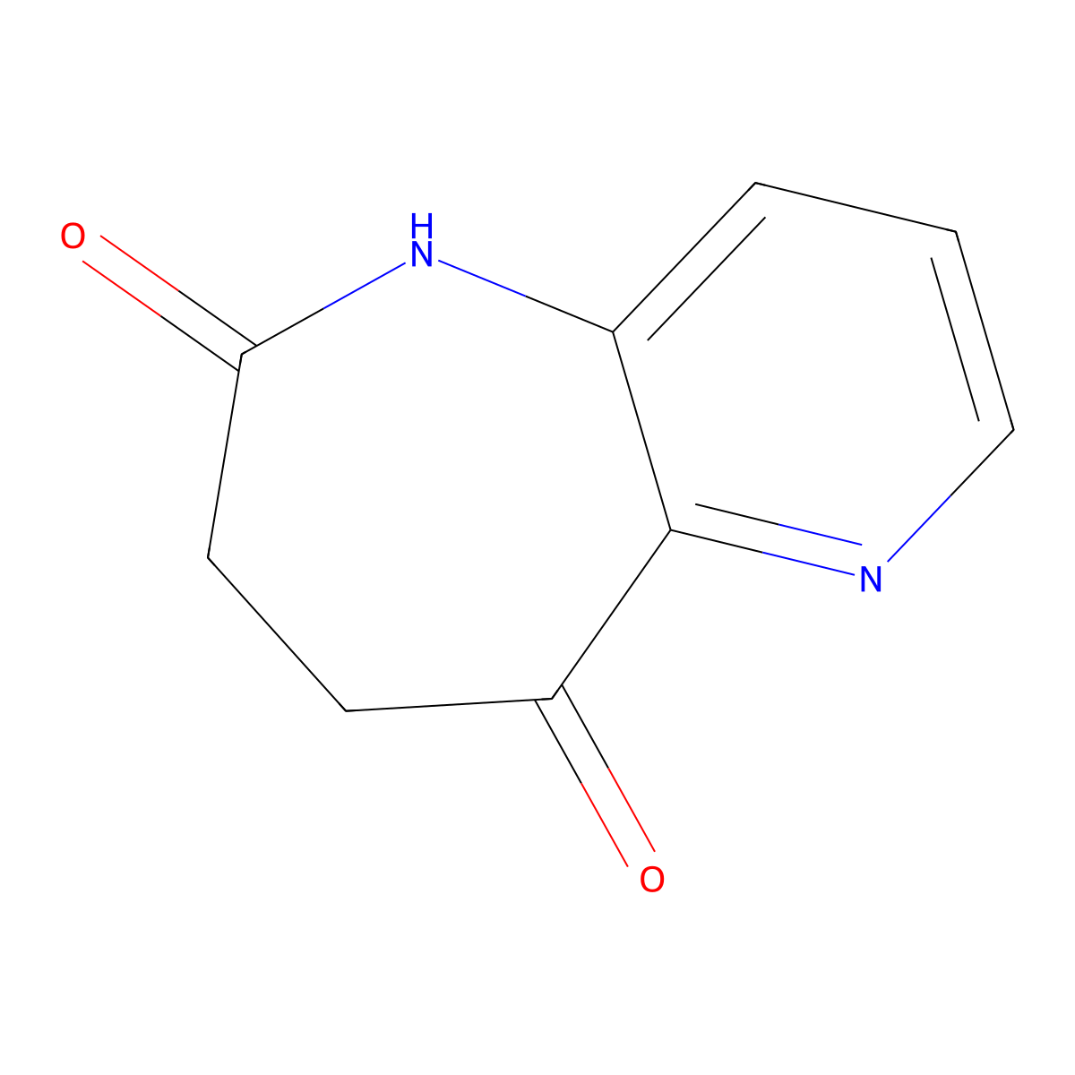 7,8-Dihydro-5H-pyrido[3,2-B]azepine-6,9-dione molecular structure, CAS 676596-63-7