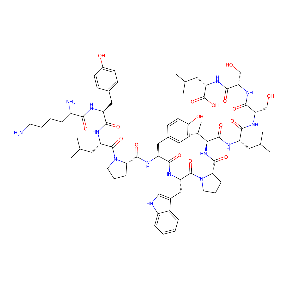 KYL peptide molecular structure, CAS 676657-00-4