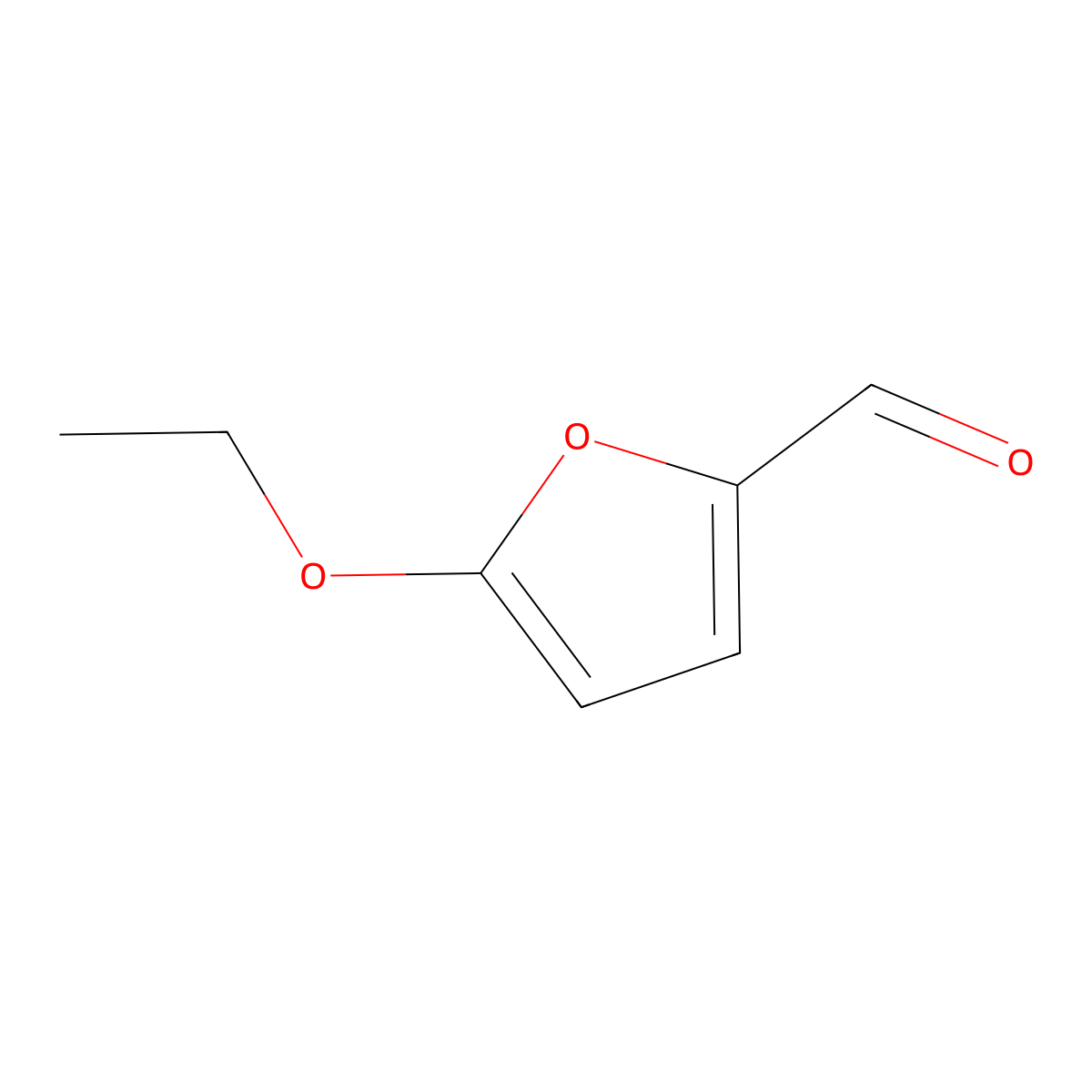 5-Ethoxyfuran-2-carbaldehyde molecular structure, CAS 67680-03-9
