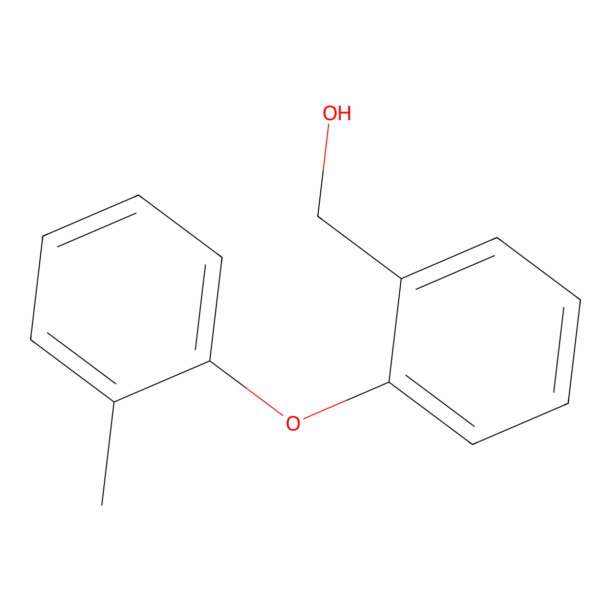 [2-(2-Methylphenoxy)phenyl]methanol molecular structure, CAS 67698-67-3
